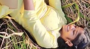 Cute Indian Yellow Suit Girl Fucking in Fields with Big Cock